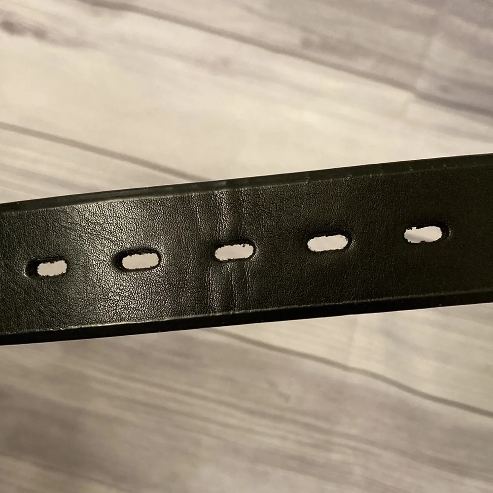 Boy’s black/brown faux leather reversible belt